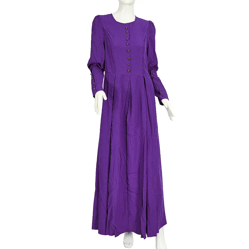 Vestidos de noche para mujer musulmana de manga larga, caftán abaya, elegante, Turquía, 2023