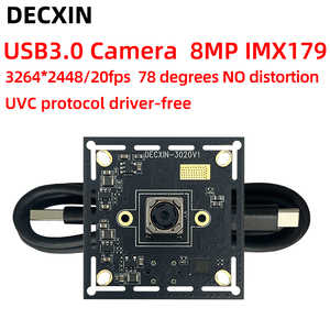 USB 3.0 Industrial <strong>Camera</strong> 8MP 4K HD IMX179 Module AF <strong>Focus</strong>, Face Recognition, And UVC Protocol - Product Image 2