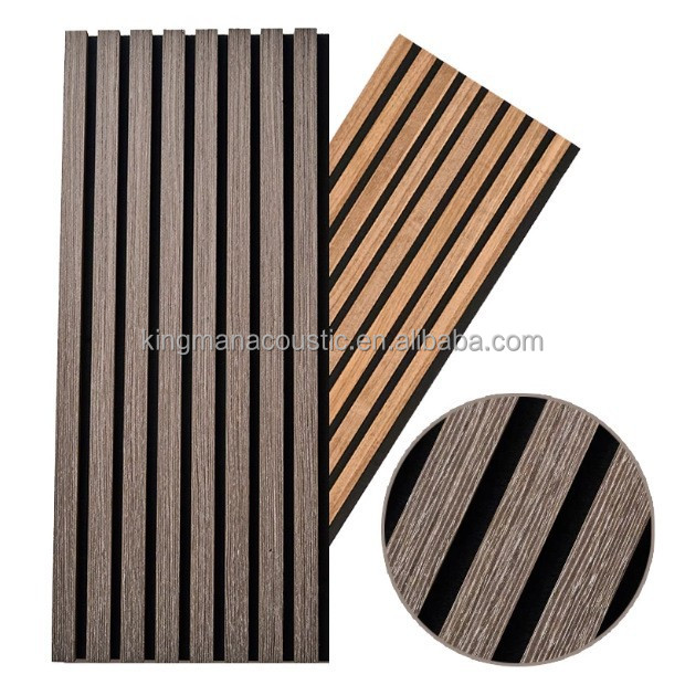 modern wood acoustic wall panel outdoor