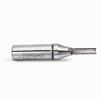 Fraise à dégrossir TCT 1/2x6*H20mm à 3 cannelures avec brise- copeaux pour bois, fraise de défonceuse CNC pour élimination de matériaux lourds