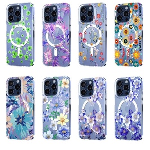 Étui magnétique IMD imprimé à double couche avec poignée 16 aimants Wind Ins pour Apple pour <span class=keywords><strong>iPhone</strong></span> 15 Pro 14 Pro Compatible Plus Model - Product Image 5