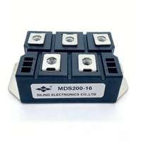 Module de puissance à pont redresseur triphasé MDS160-16 MDS160A1600V VUO160-16NO7 MDS200-16 MDS 200A 1600V