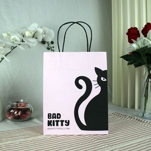 Bolsas de Papel Kraft Personalizadas de Lujo, Impresas, Reciclables, para Compras, Comida para Llevar, Promocionales, con Logotipo Personalizado - Product Image 4