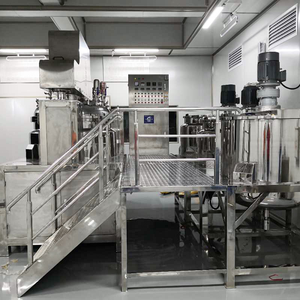 200L Crema Química Emulsionante al Vacío Mezclador Reactor Homogeneizador Emulsionante Mezcla Tanque - Product Image 4