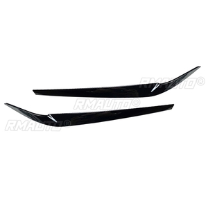 2PCS pour BMW Série 5 G30 G31 G38 F90 M5 525I 530I 540I 2017-2021, garnitures de phares avant, sourcils, autocollants de voiture - Product Image 4