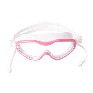 แว่นตาว่ายน้ำกรอบใหญ่สำหรับเด็ก ความคมชัดสูง โปร่งใส กันน้ำ ป้องกันฝ้า พร้อมที่อุดหูในตัว แว่นตาว่ายน้ำ - Product Image 3