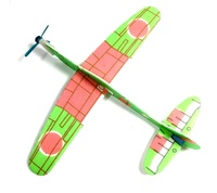 2025 chaud enfants jouets 3D bricolage main jeter volant planeur avions mousse avion fête sac charges enfants cadeau modèle jouets jeu