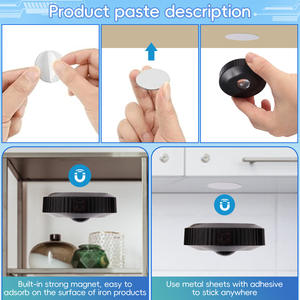 <span class=keywords><strong>Lampe</strong></span> LED RVB colorée pour cave à vin, nouvelle veilleuse créative rechargeable par USB <span class=keywords><strong>avec</strong></span> télécommande, améliore l'ambiance de la chambre - Product Image 4