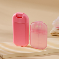 Bouteille de spray de désinfectant pour les mains ou de parfum de 30 ml avec impression de logo personnalisé, format carte de crédit
