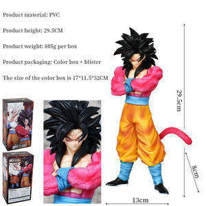Figura de Acción de PVC de Super Saiyan 5 SS4 SS5 Son Goku, Estatua de 29.5 CM, Gran Venta, Anime Dragon Ball DBZ, Modelo de Colección, Juguete de <span class=keywords><strong>Dibujos</strong></span> <span class=keywords><strong>Animados</strong></span> para Niños - Product Image 2