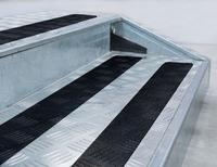 Cintas y Bandas Antideslizantes Conformables 3M 510 Safety-Walk, Negras, para Escaleras/Rampas Curvas y Pisos Irregulares, Interior/Exterior