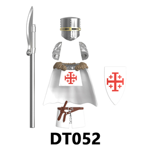 DT8910 DT8911 Caballeros Medievales del Santo Sepulcro Espadas Templarias Sargento <span class=keywords><strong>Papa</strong></span> Bloques de Construcción Educativos Juguetes para Niños - Product Image 2
