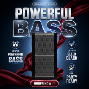 Speaker Aktif Leon Audio 15 Inch Full Range Kayu 2000W Kelas D DSP Powered Stage Monitor