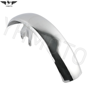 Guardabarros Delantero de Acero Cromado (Kotflügel) para Motocicleta MZ 251 MZ 250 - Product Image 6