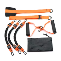 Bandes d'aide à la traction multifonctionnelles personnalisées de 250lbs Bande de tube de résistance élastique pour bras et poitrine