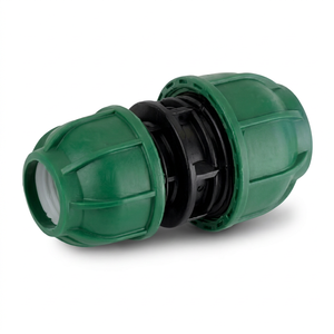 ข้อต่อแบบลดขนาดสำหรับท่อ PE/HDPE วัสดุ PP บริสุทธิ์ ขนาด 63*32 มม. ยี่ห้อ SAP Ring Design ป้องกันการกัดกร่อน รับประกัน 3 ปี สำหรับน้ำ - Product Image 1