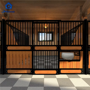 Chine Fournisseur Chaud Plongé Galvanisé <span class=keywords><strong>Planche</strong></span> En Bambou Facile À Installer Boîte Cheval Stable - Product Image 1