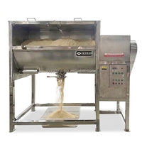 Mélangeur horizontal à vis pour poudre sèche 1000L avec moteur, pour l'alimentation, les produits chimiques et la construction, capacité 500kg, multifonctionnel
