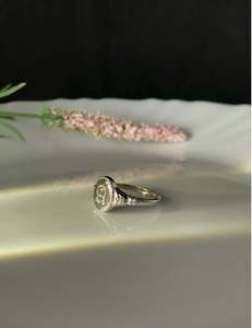 แหวนเงิน925สไตล์โกธิคที่ได้แรงบันดาลใจจากวินเทจของขวัญส่วนบุคคลที่ไม่เหมือนใครสำหรับเขา/เธอ - Product Image 5