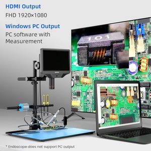 Andonstar Ad409 Max Chuyên Nghiệp PCB Hàn Kính Hiển Vi Điện Tử Trạm 300X USB Cho <span class=keywords><strong>HDMI</strong></span> Kính Hiển Vi Kỹ Thuật Số 10.1 Inch LCD - Product Image 6