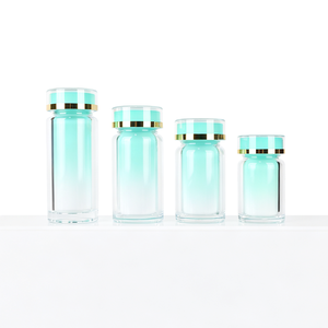 Botella acrílica de doble capa con degradado de 40ml, 45ml, 60ml, 90ml para productos en polvo, tabletas, cápsulas y píldoras. - Product Image 1