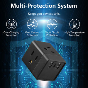 Chargeur mural USB 10W à charge ultra-rapide, adaptateur secteur en forme de <span class=keywords><strong>cube</strong></span>, <span class=keywords><strong>bloc</strong></span> de charge/prises et fiches de charge - Product Image 3