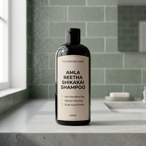 Amla Reetha Shikakai Herbal Liquid <b>Shampoo</b> Deep Cleansing Anti-Dandruff Hair Care Formula for Strong & Healthy Hair - Product Image 2