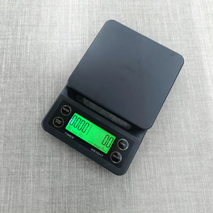Báscula Italiana para Café de Goteo, Pantalla LCD de 0.1G, Multifunción, Temporizador, Báscula para Cocina y Barra, <span class=keywords><strong>2</strong></span> Pilas AA - Product Image 4