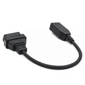 Cabo de diagnóstico automotivo, ferramenta de diagnóstico do carro obd2, substituição de 16pin para cabo conversor honda