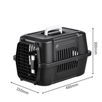 Ventes en gros de cages de transport pour chiens et chats en plastique, cage de voyage portable pour chien, boîte de transport pour chat, cage de transport pour animaux, cage de transport pour voiture