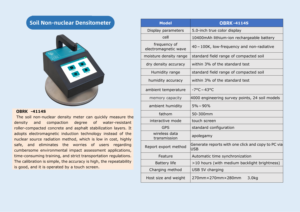 เครื่องวัดความหนาแน่นดิน<span class=keywords><strong>แบบ</strong></span>ไม่ใช้สารกัมมันนิวเคลียร์ EDG พร้อมหน้าจอสัมผัส สำหรับอุ<span class=keywords><strong>ป</strong></span>กรณ์ทดสอบดิน ราคาโรงงาน - Product Image 6