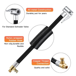 Adaptateur <span class=keywords><strong>de</strong></span> tuyau <span class=keywords><strong>de</strong></span> <span class=keywords><strong>gonflage</strong></span> <span class=keywords><strong>de</strong></span> pneu pour <span class=keywords><strong>visser</strong></span> la torsion sur convertir en verrouillage sur la connexion, verrouillage <span class=keywords><strong>de</strong></span> <span class=keywords><strong>valve</strong></span> Schrader <span class=keywords><strong>de</strong></span> pneu sur le mandrin d'air avec tuyau d'air - Product Image 5