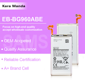 <span class=keywords><strong>Batterie</strong></span> Kara Manda en gros 3000mAh EB-BG960ABE pour <span class=keywords><strong>Samsung</strong></span> <span class=keywords><strong>Galaxy</strong></span> S9 SM-G960F SM-G9600 SM-G960U <span class=keywords><strong>Batterie</strong></span> de remplacement OEM - Product Image 1