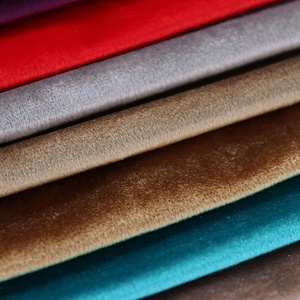 250GSM غطاء أريكة المخملية النسيج الخردل الأصفر الألمانية المخملية النسيج harga كين أريكة لكل متر - Product Image 3