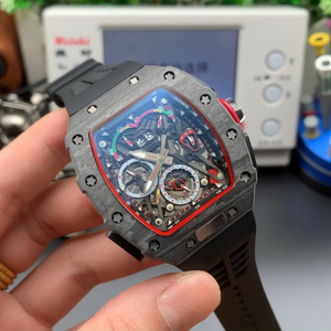 High-quality men's mechanical <b>watch</b>, carbon fiber <b>skeletonized</b> sports car dashboard style <b>automatic</b> <b>watch</b> - Product Image 4