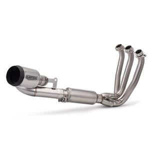 Sistema <span class=keywords><strong>de</strong></span> <span class=keywords><strong>Escape</strong></span> Completo para CFMOTO 675SR, Tubo Delantero y Trasero <span class=keywords><strong>de</strong></span> Acero Inoxidable, Ajuste Perfecto - Product Image 4