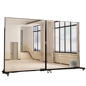 <span class=keywords><strong>Miroir</strong></span> à usage spécial portable pour le yoga et la danse <span class=keywords><strong>Miroir</strong></span> d'habillage ménager de <span class=keywords><strong>grande</strong></span> <span class=keywords><strong>taille</strong></span> avec hauteur et angle réglables - Product Image 4