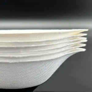 Biodegradable Bagasse Fiber Lemon Shaped Sauce Dish Disposable Condiment Paper Dishes