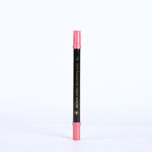 Venta caliente Nuevo estilo de doble punta de rotuladores comestibles Metálico <span class=keywords><strong>Blanco</strong></span> Comido Tinta Pluma Juego de 10 Hecho de plástico - Product Image 6