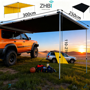 Tente de toit 4x4 de haute qualité 2026 avec auvent latéral pour 4 personnes, idéale pour les caravanes 4x4 - Catégorie de produit : Tentes - Product Image 3