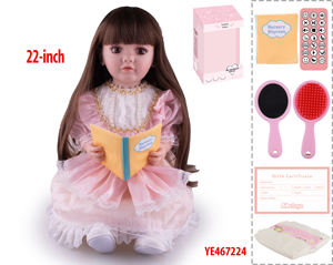 NUEVA MUJER <span class=keywords><strong>DE</strong></span> JUGUETE <span class=keywords><strong>DE</strong></span> MODA <span class=keywords><strong>DE</strong></span> 22 PULGADAS, MUJER REALISTA CON BATERÍA, PLÁSTICO ABS, CUERPO COMPLETO, MUJERES <span class=keywords><strong>DE</strong></span> JUGUETE <span class=keywords><strong>REBORN</strong></span> COMPLETAS - Product Image 4