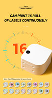AIMO P12 printer mini cerdas printer termal printer stiker