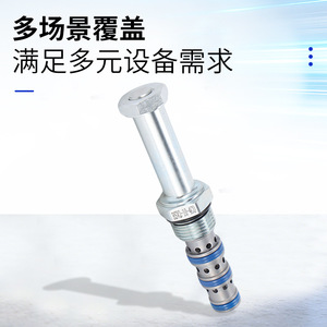 วาล์วไฮดรอลิกแบบตลับ HSV2 08 34O วาล์วโซลินอยด์แบบเกลียว 3 ตำแหน่ง 4 ทาง สำหรับใช้งานในอุตสาหกรรม - Product Image 2