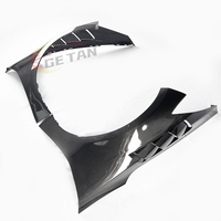 Ailes avant ventilées en fibre de carbone sèche style TLS, garde-boue pour Chevrolet Corvette C8 Stingray 2020-2026, kit carrosserie en carbone préimprégné