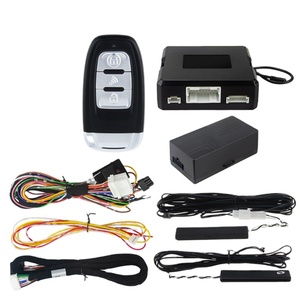 Universal PKE Passive Keyless Entry Remote Engine Start Compatible With OEM <b>Push</b> Button Start <b>Car</b> Alarm System - Product Image 1