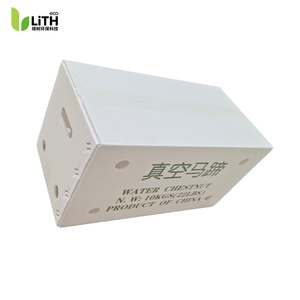 Boîte de rangement et d'emballage pour fruits et légumes en PP recyclable, empilable, à <span class=keywords><strong>prix</strong></span> d'usine, en forme de noix d'eau creuse - Product Image 3