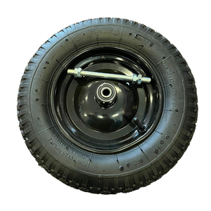 Ruota per carriola pneumatica con mozzo da 110 mm - asse corto da 170 mm - Product Image 1