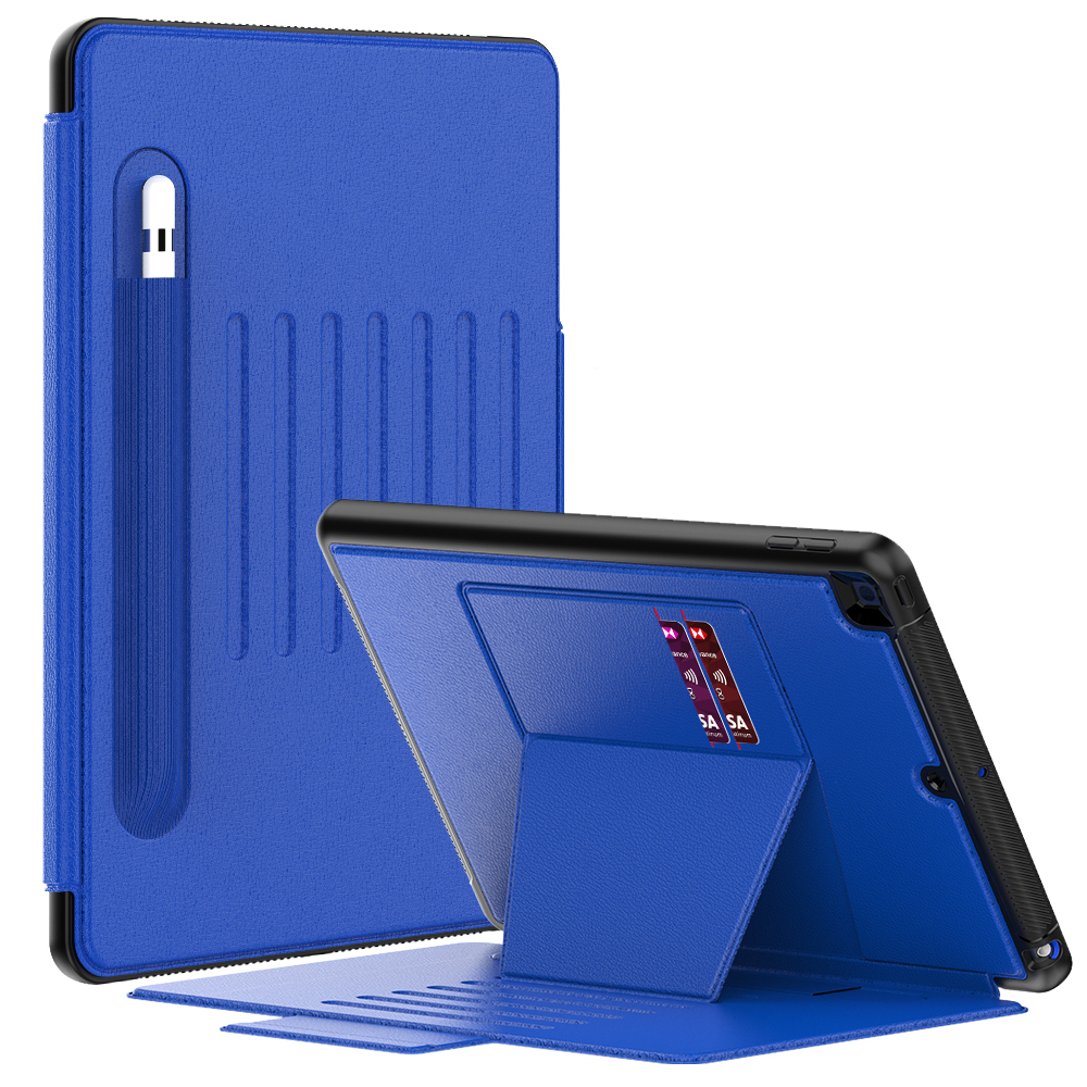 Bleu (Pour ipad 10.2 ")