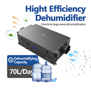 Deye DY-C70DZ Déshumidificateur de plafond domestique 140 pintes avec purificateur d'air - Product Image 4