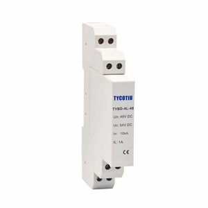 TYCOTIU TY-40-220 Solar Surge Protection Device 220V 24v 48v DC SPD <strong>Thunder</strong> <strong>Arrester</strong> for PV Solar System Max 40ka Surge <strong>Arrester</strong> - Product Image 4